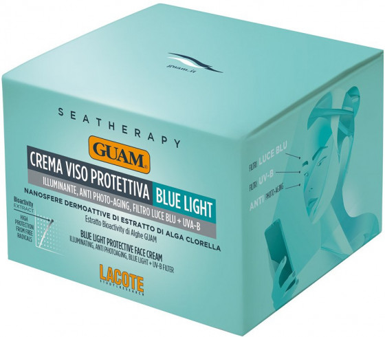 GUAM Seatherapy Crema Viso Protettiva Blue Light - Захисний крем для обличчя від надлишкового синього світла