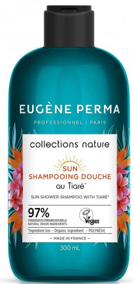 Eugene Perma Collections Nature Sun Shampooing Douche - Відновлюючий шампунь-гель для душу після сонця