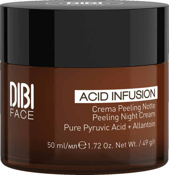 DIBI Acid Infusion Peeling Night Cream Pure Pyruvic Acid + Allantoin - Нічний крем-пілінг з чистою піровиноградною кислотою та алантоїном