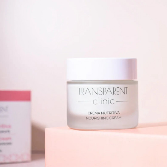 Transparent Clinic Nourishing Cream - Живильний крем для обличчя з женьшенем та авокадо - 4