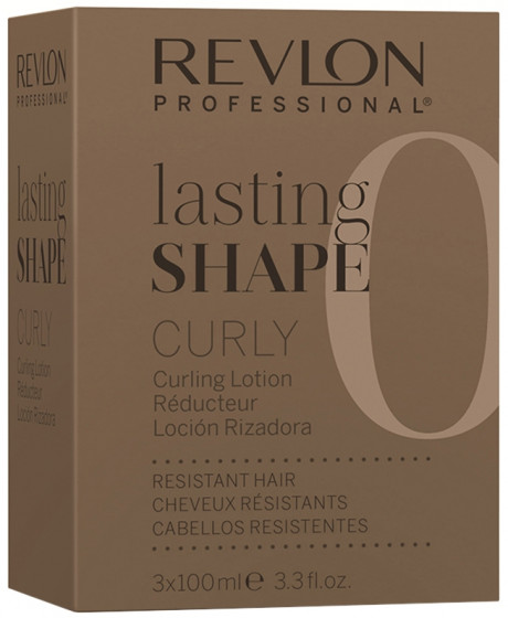 Revlon Professional Lasting Shape Curly Lotion Resistant Hair Set - Лосьйон для завивки жорсткого волосся