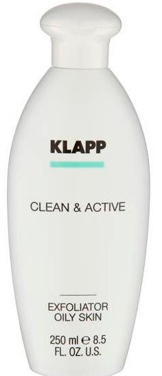 Klapp Clean & Active Exfoliator Oily Skin - Ексфоліант для комбінованої та жирної шкіри
