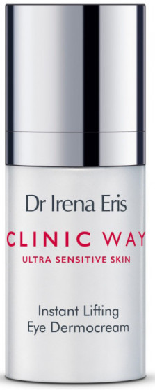 Dr. Irena Eris Clinic Way 3°+4° Instant Lifting Eye Dermocream - Крем для шкіри навколо очей "Пептидний ліфтинг"