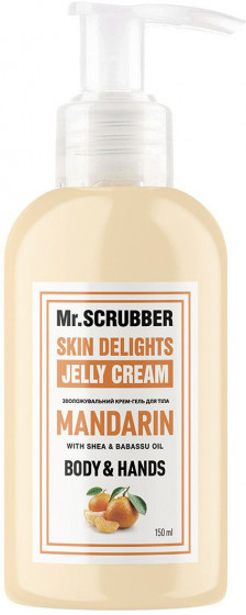 Mr.Scrubber Skin Delights Body&Hands Jelly Cream "Mandarin" - Крем-гель для тіла та рук