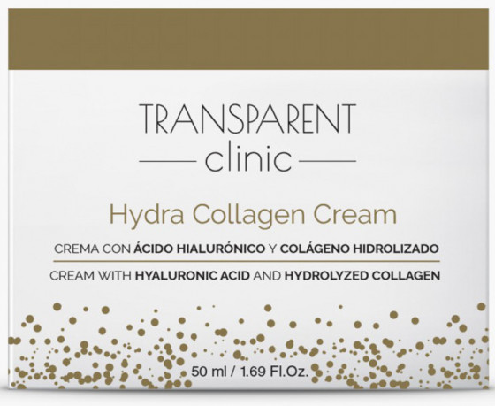 Transparent Clinic Hydra Collagen Cream - Ультразволожуючий крем для обличчя з колагеном - 1