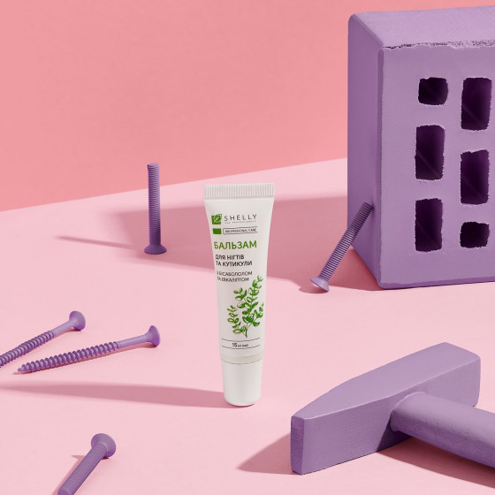 Shelly Strengthening Nail Balm with Bisabolol and Eucalyptus - Зміцнюючий бальзам для нігтів з бісабололом та евкаліптом - 2