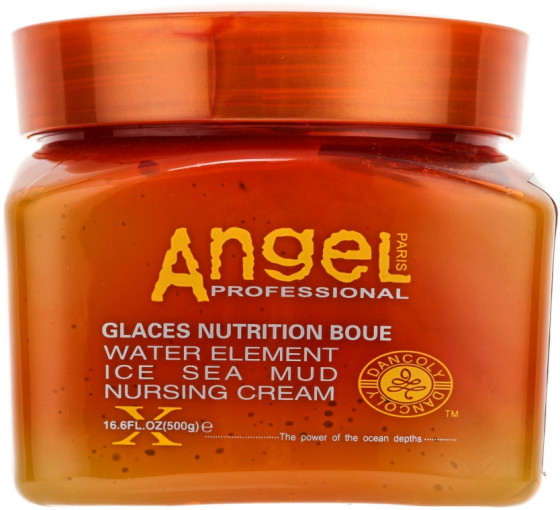 Angel Professional Water Element Ice Sea Mud Nursing Cream - Поживний крем для волосся із замороженою морською гряззю