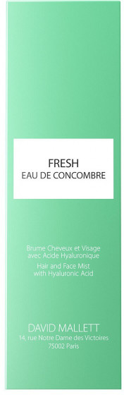 David Mallett Fresh Eau De Concombre - Освіжаючий спрей для волосся - 1