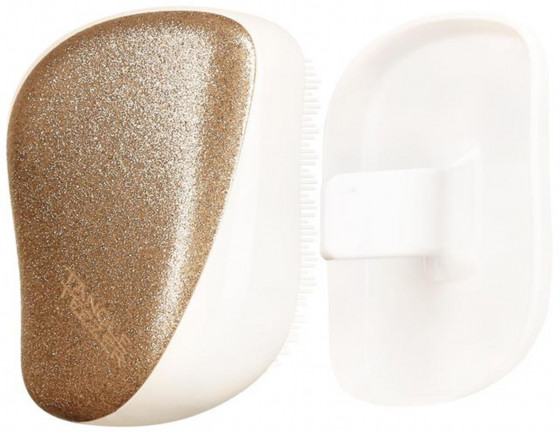 Tangle Teezer Compact Styler Glitter Gold - Гребінець для волосся - 4