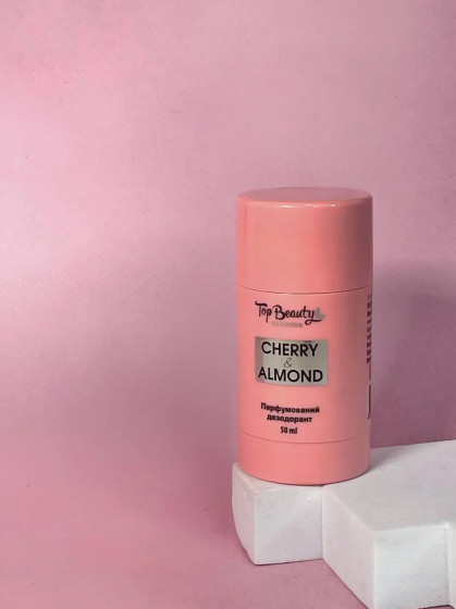 Top Beauty Chery & almond - Дезодорант сухий парфумований з пробіотиком 