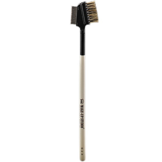 Make-Up Studio Eyelash Brush Metal Comb Select Nr. 23 - Пензлик-гребінець для корекції брів і вій