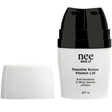 Nee Make Up Double Action Vitamin Lift Fluid Foundation and Lifting Vitamins Complex - Основа під макіяж подвійної дії