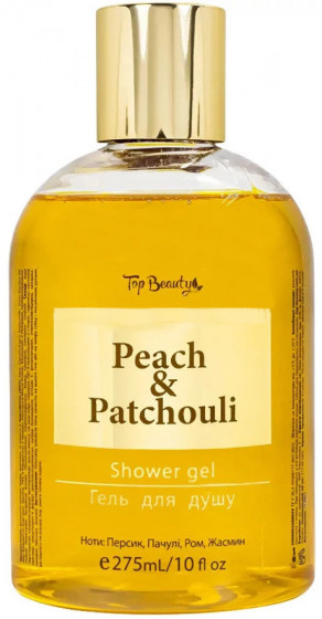 Top Beauty Shower Gel Peach Patchouli - Парфумований гель для душу