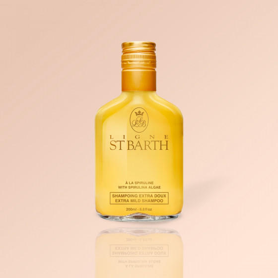 Ligne St Barth Extra Mild Shampoo with Spirulina Algae - Екстрам'який шампунь з водоростями для всіх типів волосся - 2