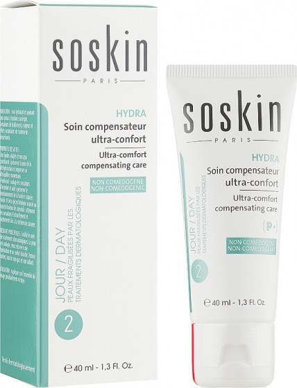 Soskin Hydra Ultra-Comfort Compensating Care - Ультразволожуючий крем для проблемної шкіри обличчя - 1