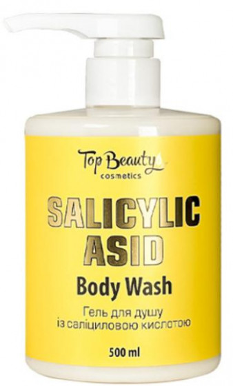 Top Beauty Salicylic Acid Body Wash - Гель для душу з саліциловою кислотою для боротьби з акне