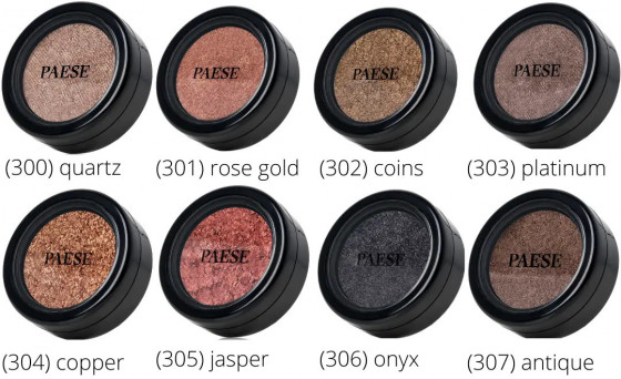 Paese Foil Effect Eyeshadows - Перламутрові тіні для повік - 2