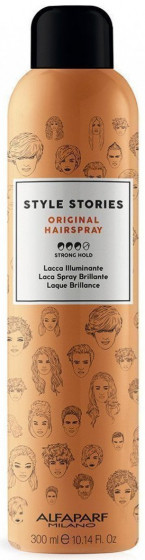 Alfaparf Milano Style Stories Original Hairspray - Лак для волосся сильної фіксації