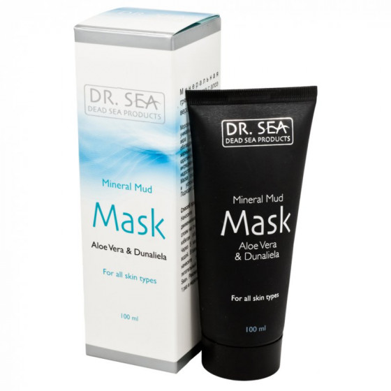 Dr. Sea Mineral Mud Mask - Мінеральна грязьова маска з алое вера та дуналіелла