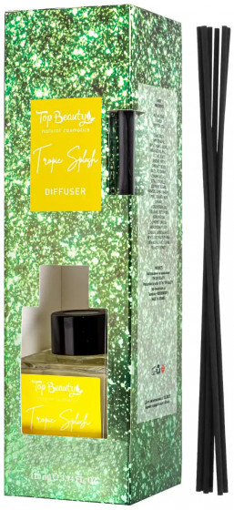 Top Beauty Reed Diffuser "Tropic Splash" - Парфумований дифузор для дому "Тропічний мікс" - 1