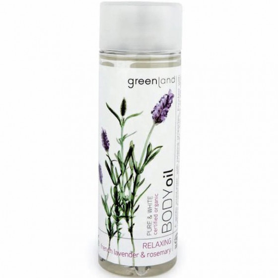 Greenland Pure & White Body Oil French Lavender & Rosemary - Масло для тіла Французька Лаванда-Розмарин