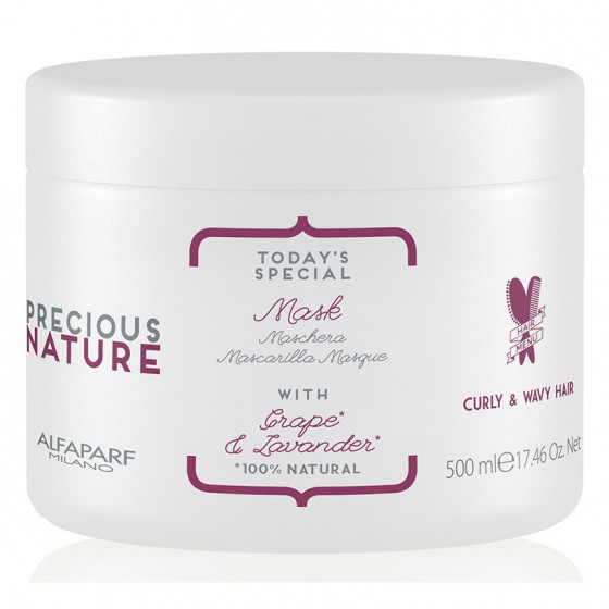 Alfaparf Milano Precious Nature Mask for Curly&Wavy Hair - Маска для кучерявого волосся