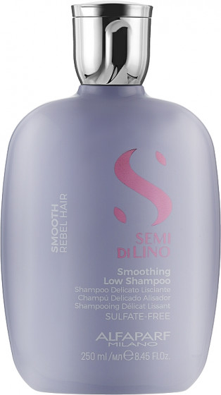 Alfaparf Semi Di Lino Smooth Smoothing Shampoo - Шампунь для розгладження неслухняного волосся