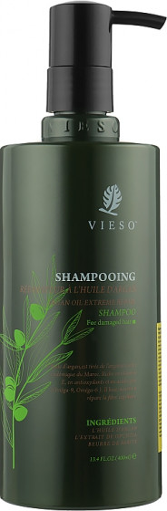 Vieso Argan Oil Extreme Repair Shampoo - Відновлюючий шампунь з аргановим маслом