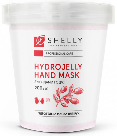 Shelly Hydrogel Hand Mask with Goji Berries - Гідрогелева маска для рук з ягодами годжі