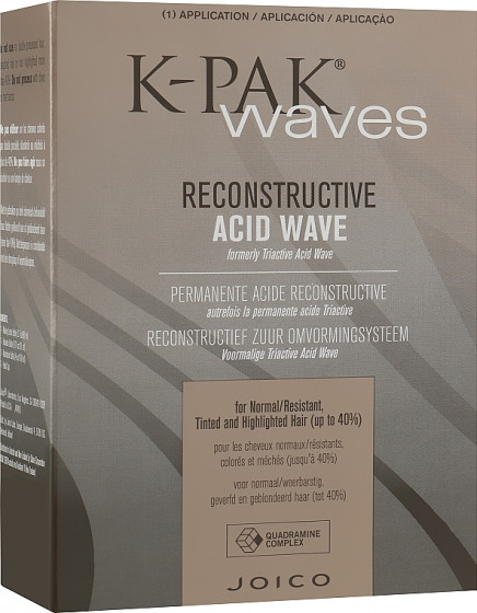 Joico K-Pak Reconstructive Alkaline Wave T/H - Набір для лужної біозавивки знебарвленого і тонованого волосся