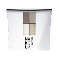 Makeup Factory Eye Color - Набір тіней для повік 4-кольоровий + футляр для тіней