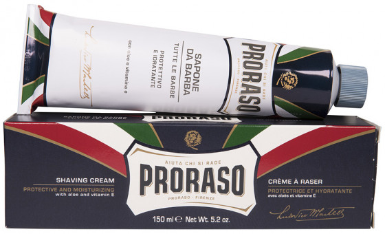 Proraso Blue Line Shaving Cream - Захисний крем після гоління - 1