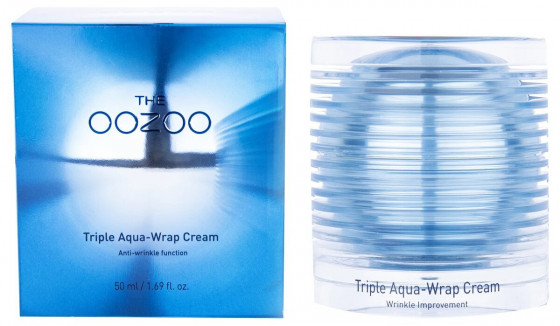 The Oozoo Triple Aqua-Wrap Cream - Тонізуючий крем для інтенсивного зволоження шкіри обличчя