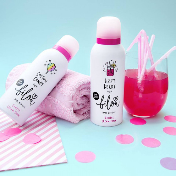 Bilou Fizzy Berry Cream Foam - Лосьйон-пінка для тіла "Ігристі ягоди" - 3