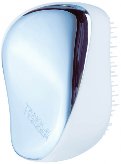 Tangle Teezer Compact Styler Sky Blue Delight Chrome - Гребінець для волосся - 1