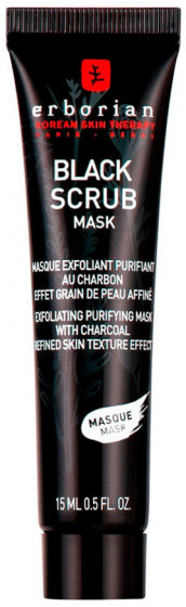 Erborian Black Scrub Mask - Скраб-маска очищуюча із деревним вугіллям