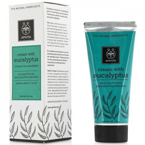 Apivita Herbal Cream With Eucalyptus - Трав'яний крем з евкаліптом