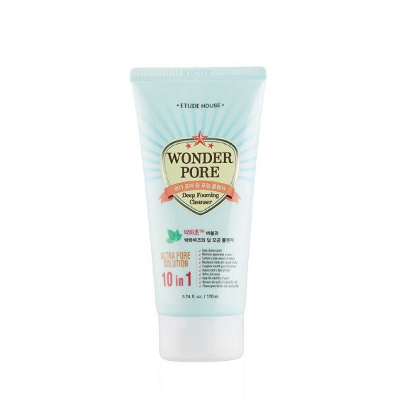 Etude House Wonder Pore Deep Foaming Cleanser - Пінка для глибокого очищення пор