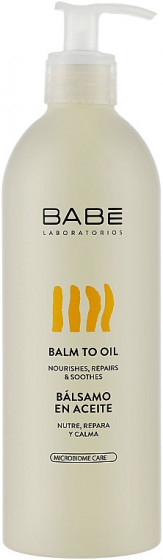 Babe Laboratorios Body Line Balm To Oil - Емоліент-трансформер "Бальзам-масло" для тіла