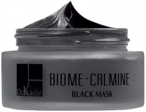 Dr. Kadir Biome-Calmine Black Mask - Чорна маска для обличчя - 1