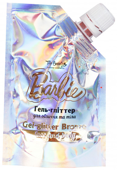 Top Beauty Barbie Gel-glitter for Face & Body - Гель-гліттер для обличчя та тіла