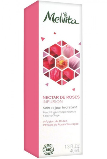 Melvita Nectar De Rose Hydrating Day Cream - Зволожуючий денний крем "Рожевий нектар" - 1