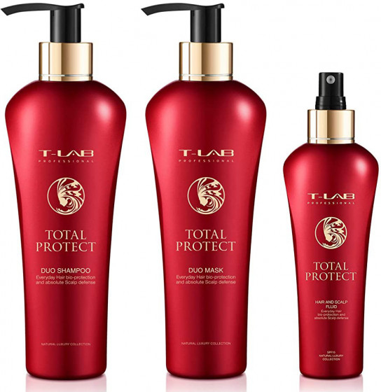 T-LAB Professional Total Protect Duo Mask - Дуо-маска для захисту волосся - 2