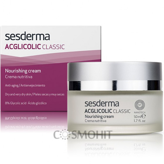 Sesderma Acglicolic 20 Nourishing Cream - Живильний крем