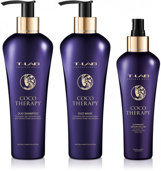 T-LAB Professional Сoco Therapy Ritual Set - Подарунковий набір - 1