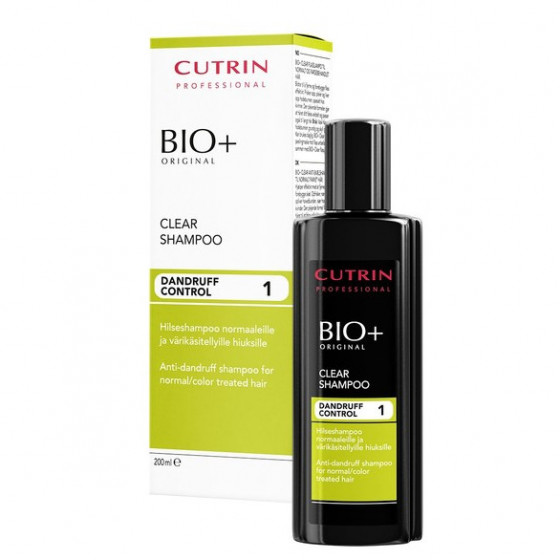 Cutrin BIO+ Clear Shampoo - Шампунь проти лупи для нормального і фарбованого волосся