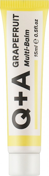 Q+A Grapefruit Multi Balm - Багатофункціональний бальзам з грейпфрутом