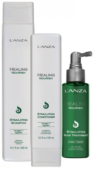 L'anza Healing Nourish Stimulating Shampoo - Стимулюючий шампунь від випадіння волосся - 1