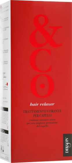 Dikson & Co Hair Relaxer - Двофазна процедура для холодного випрямлення волосся - 2