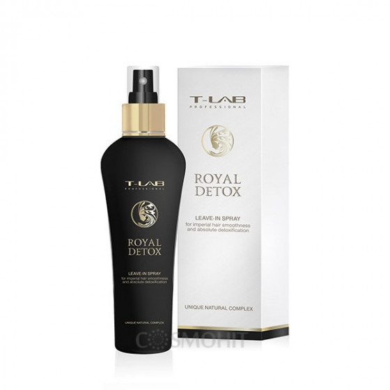 T-LAB Professional Royal Detox Leave-in Spray - Незмивний спрей для абсолютної детоксикації волосся - 1